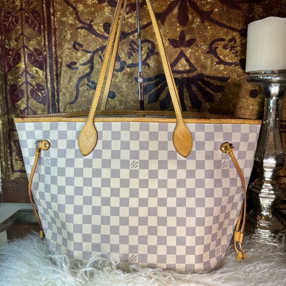 Louis Vuitton Neverfull MM Damien Azur - Picture 1 of 15